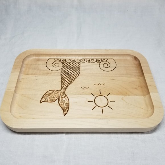 Mermaid Design II - Mermaid In the Sun Tray - Picture 5 of 6